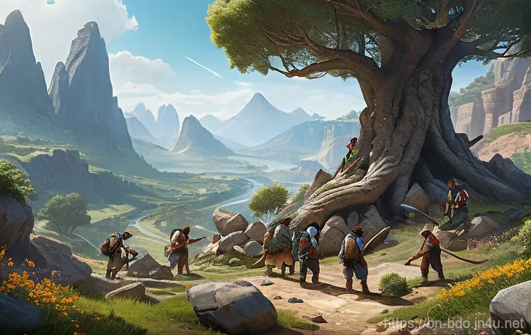 검은사막 제작 공방 효율적 사용법 - **Prompt: Dedicated Artisan in a Bustling Workshop**
    "A female Black Desert Online character, ap...